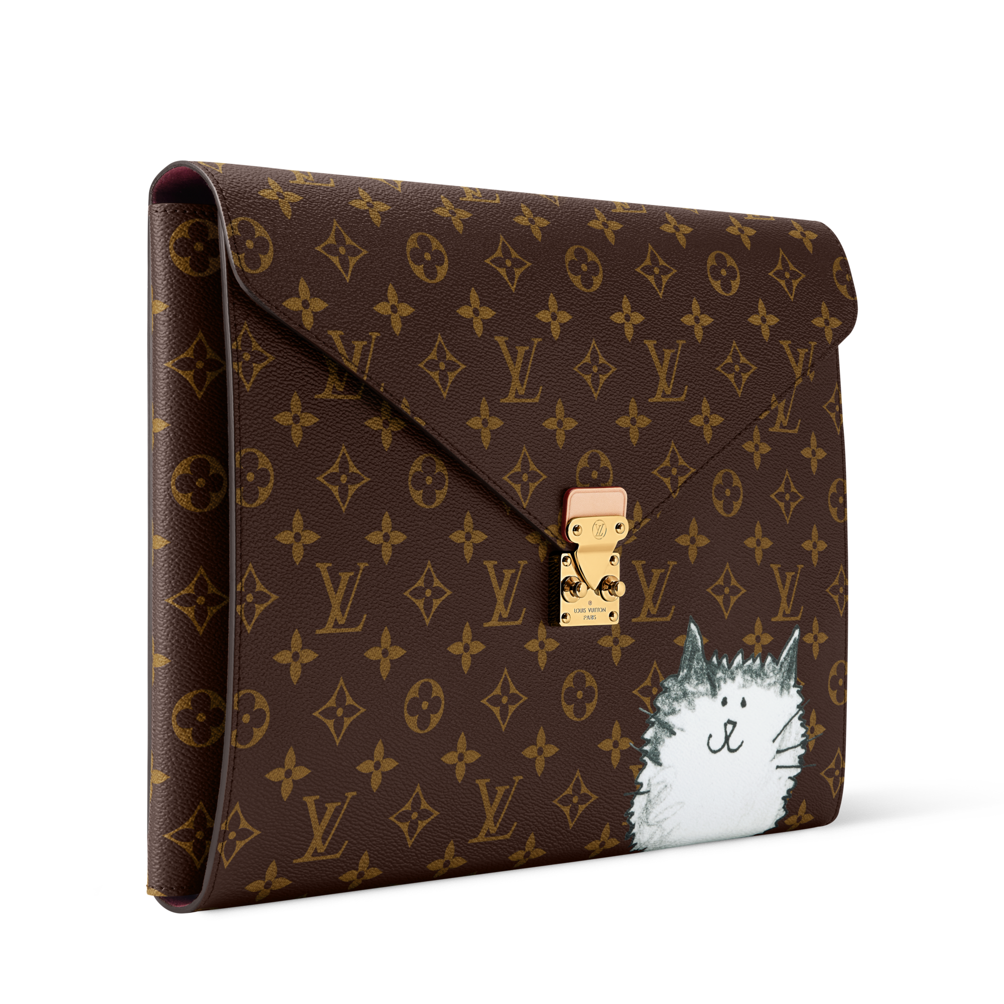 Mark Folder - Luxury S00 Brown | LOUIS VUITTON